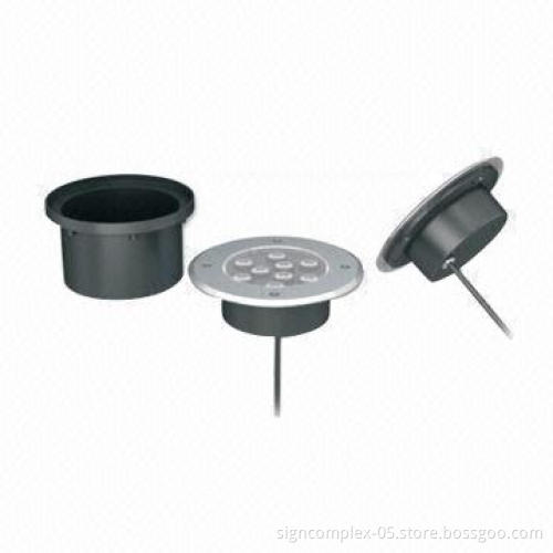 9W Inground Lights with Stainless Steel, IP67